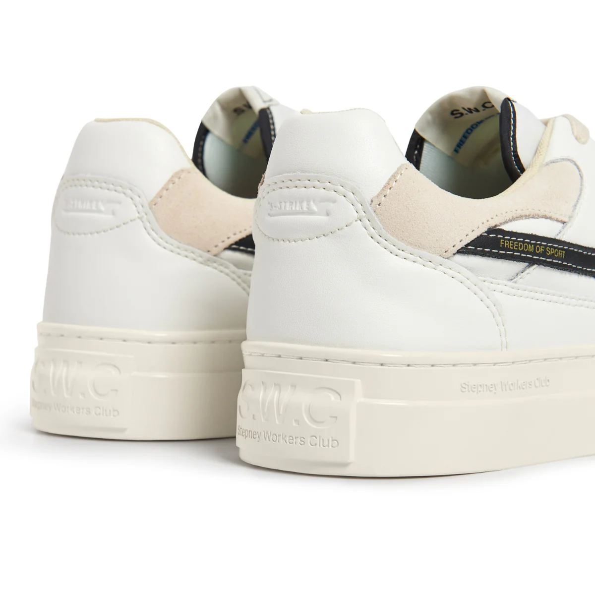 PEARL S-STRIKE LEATHER WHITE-BLACK - Image 5