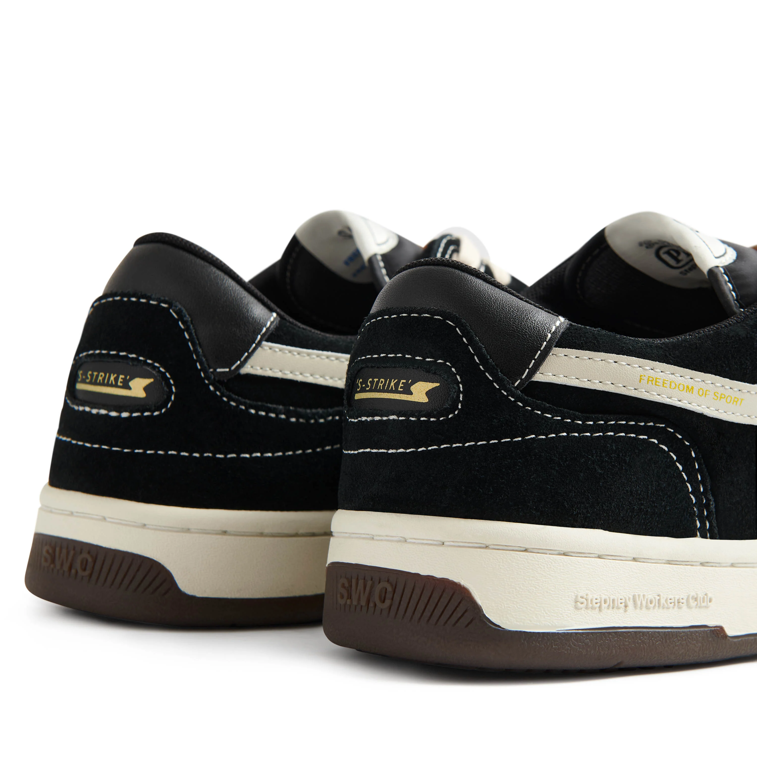 PRO-CUP 01 S-STRIKE SUEDE BLACK-WHITE - Image 4